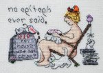 (image for) No Epitaph Ever Said Her House Was Not Clean